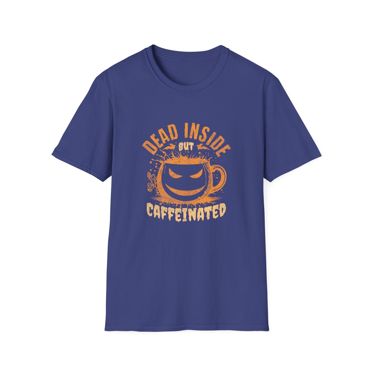 Dead Inside But Caffeinated Unisex Graphic T-Shirt