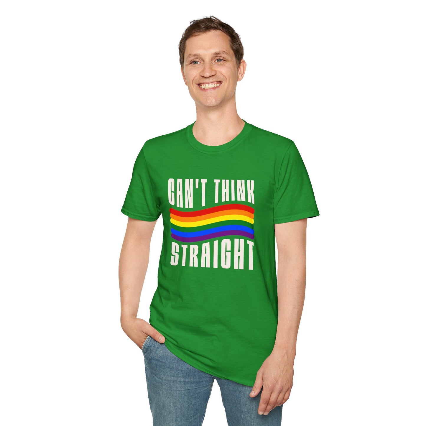 Can't Think Straight Unisex Graphic T-Shirt