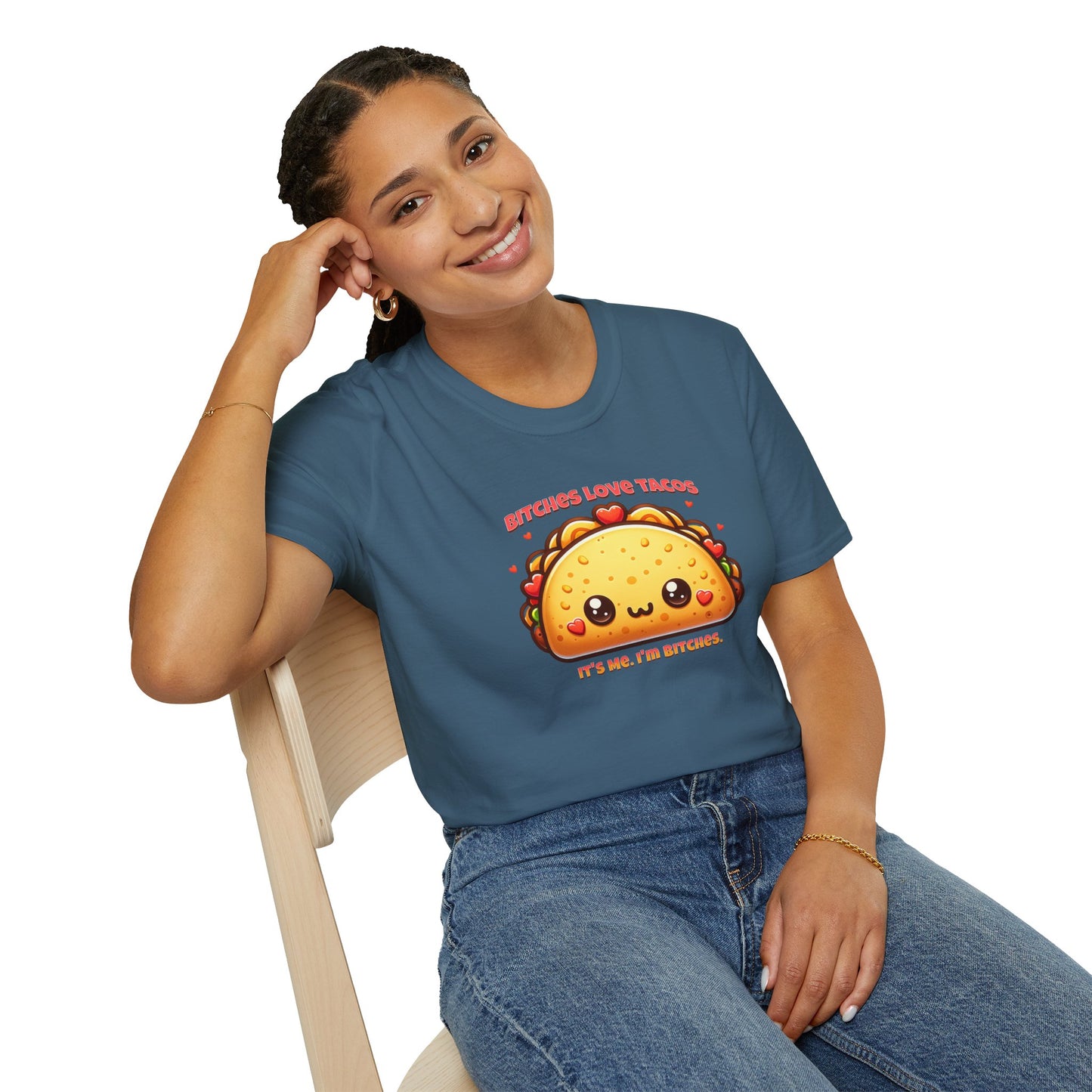 Bitches Love Tacos Unisex Graphic T-Shirt