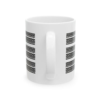 Secret Swear Word Ceramic Mug
