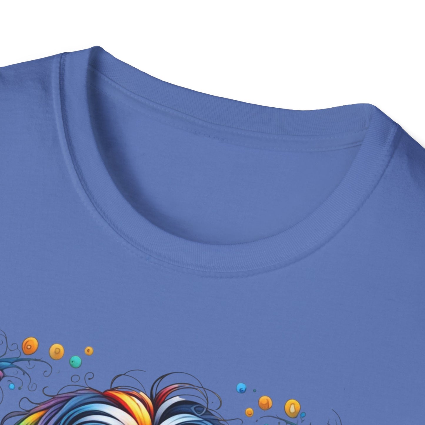 Colorful Shih Tzu Unisex Graphic T-Shirt