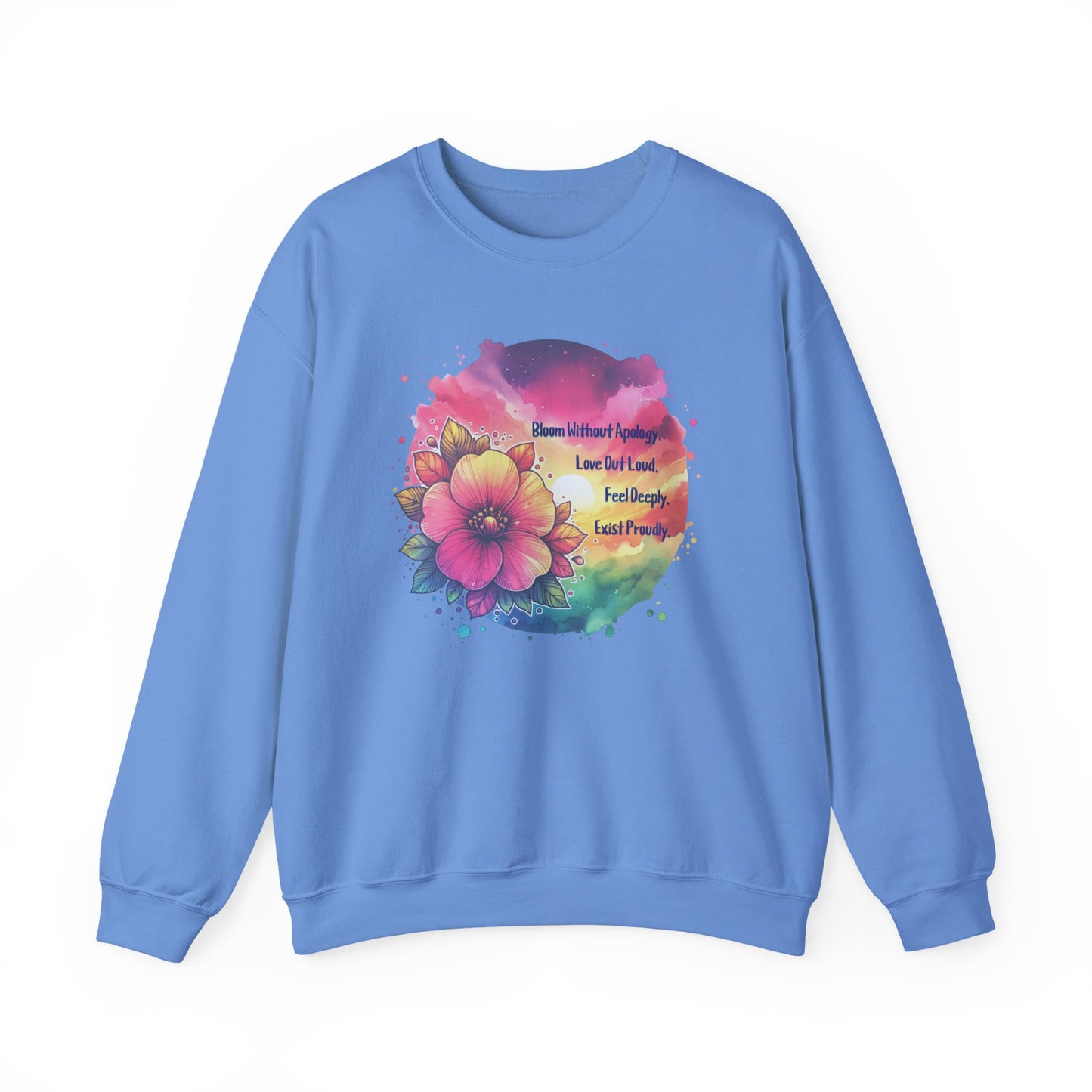 Bloom Without Apology Unisex Crewneck Sweatshirt