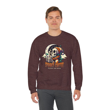 Spooky Coffee Crewneck Sweatshirt