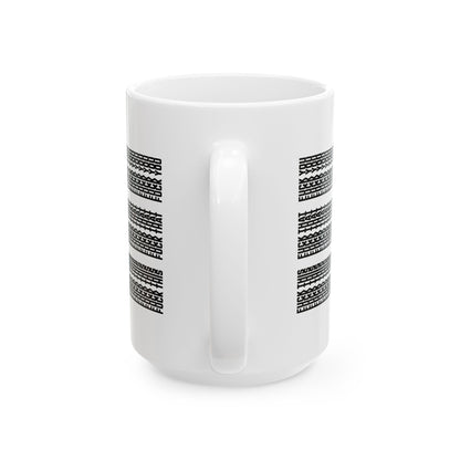 Secret Swear Word Ceramic Mug