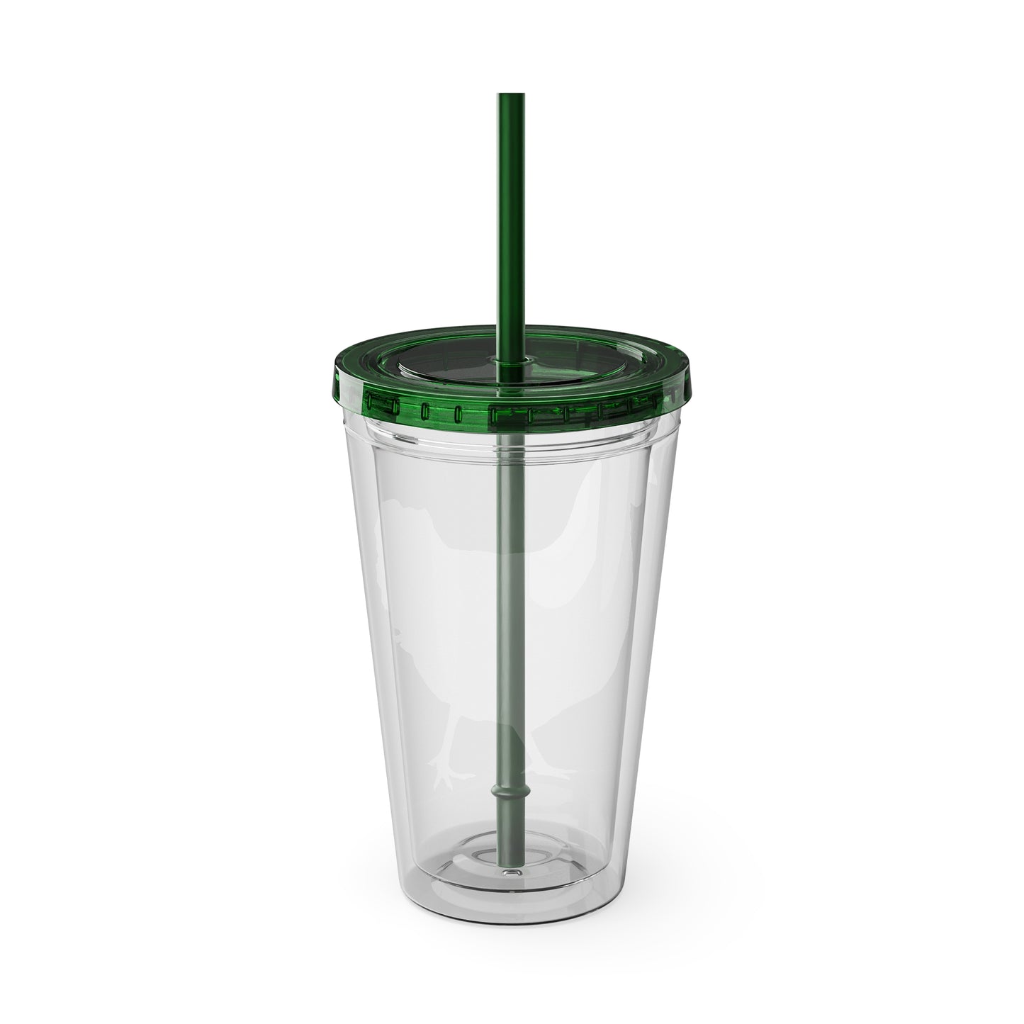 Chicken Mama 16oz Insulated Tumbler with Straw