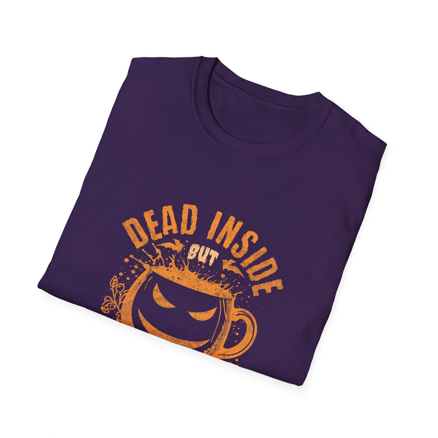 Dead Inside But Caffeinated Unisex Graphic T-Shirt