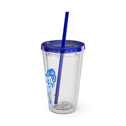 Chicken Mama 16oz Insulated Tumbler with Straw