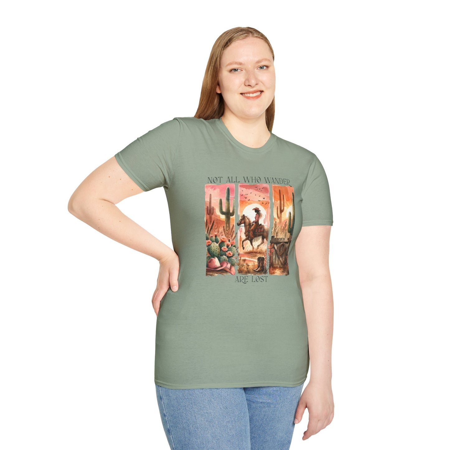 Not All Who Wander Are Lost Unisex Graphic T-Shirt