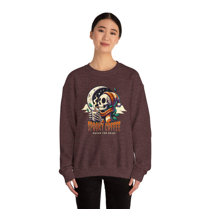 Spooky Coffee Crewneck Sweatshirt
