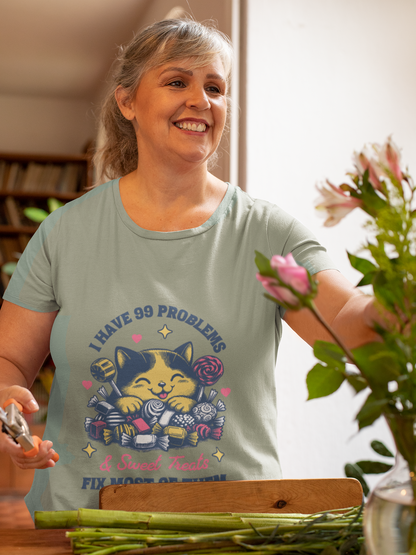 I Have 99 Problems & Sweet Treats Fix Most Of Them Unisex Graphic T-Shirt