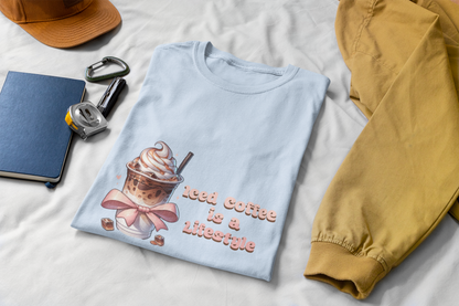 Iced Coffee Lifestyle Unisex T-Shirt