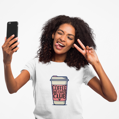 Coffee and Chaos Club Unisex T-Shirt