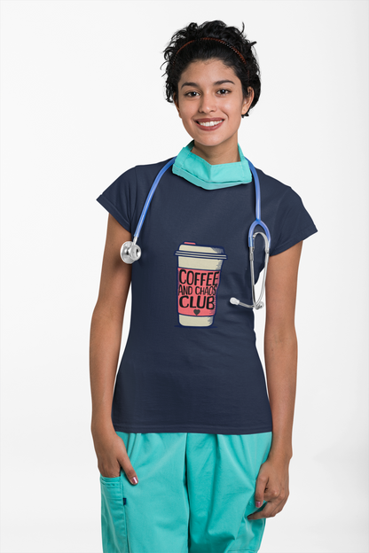 Coffee and Chaos Club Unisex T-Shirt