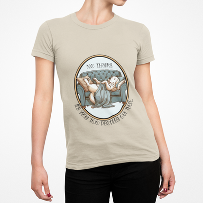 Way Too Peopley Out There Unisex Graphic T-Shirt