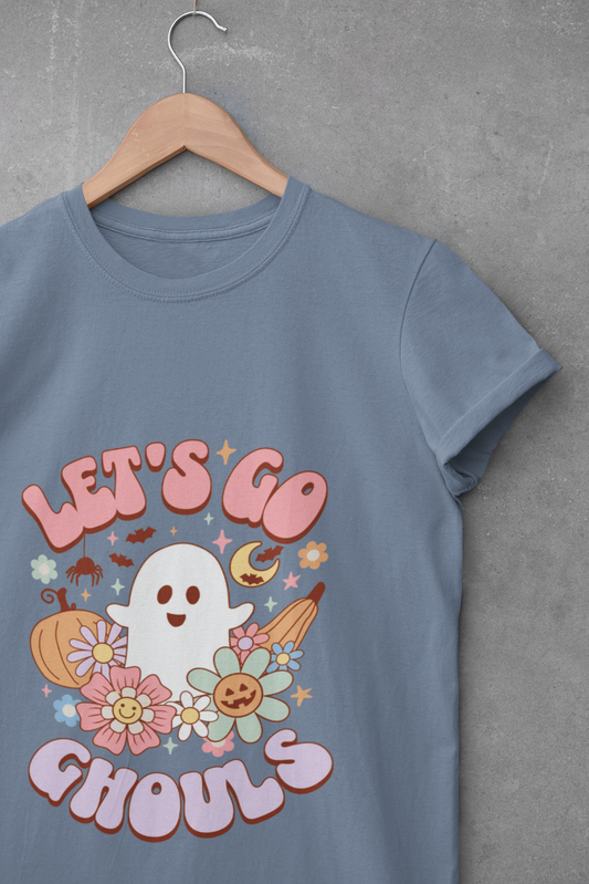 Let's Go Ghouls Unisex Graphic T-Shirt