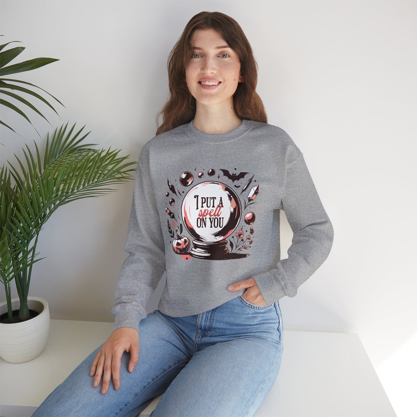 I Put A Spell On You Unisex Crewneck Sweatshirt