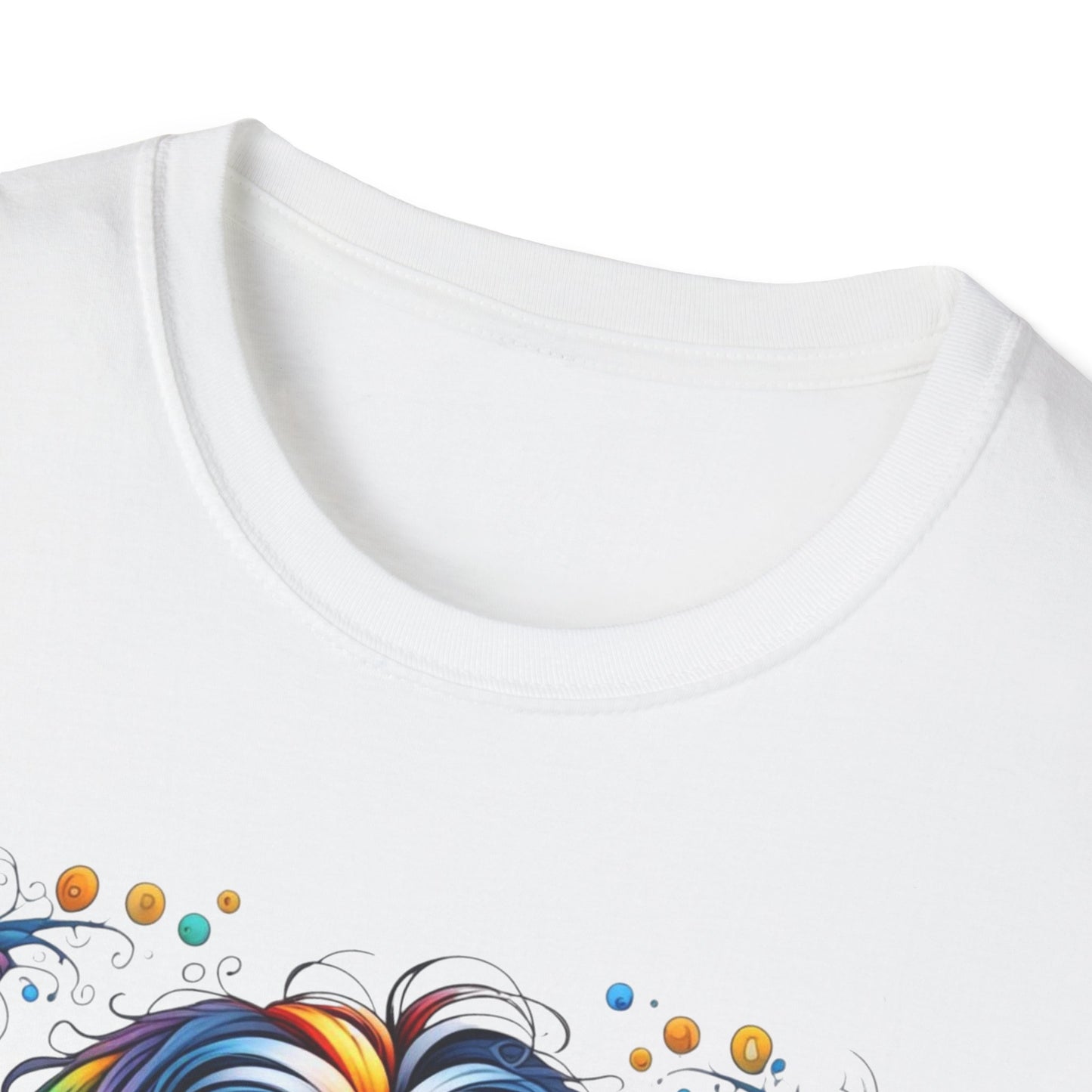 Colorful Shih Tzu Unisex Graphic T-Shirt