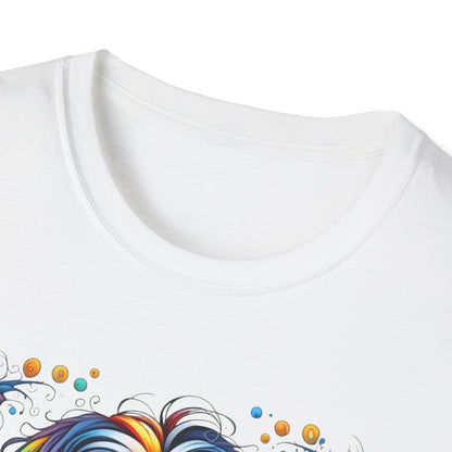 Colorful Shih Tzu Unisex Graphic T-Shirt