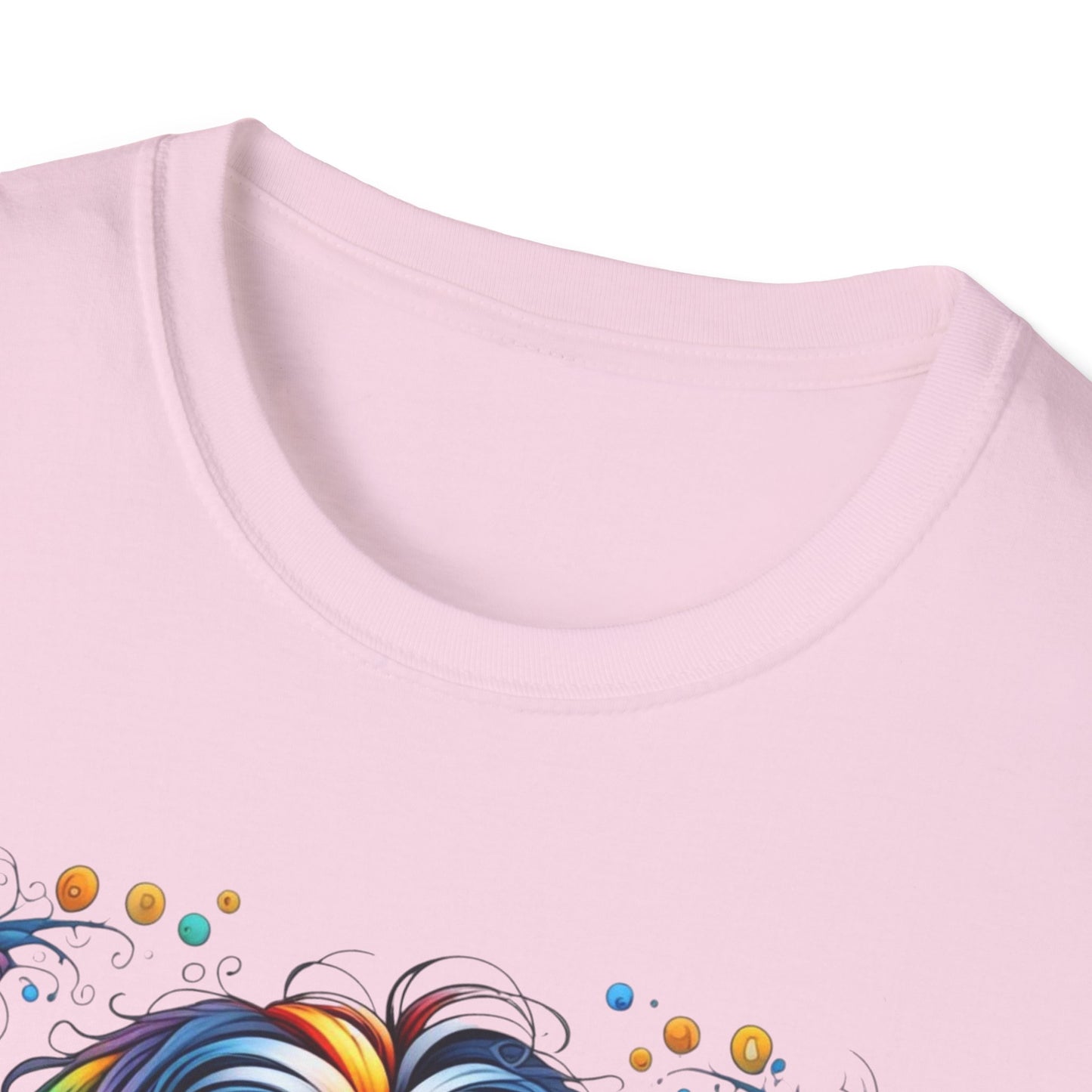 Colorful Shih Tzu Unisex Graphic T-Shirt