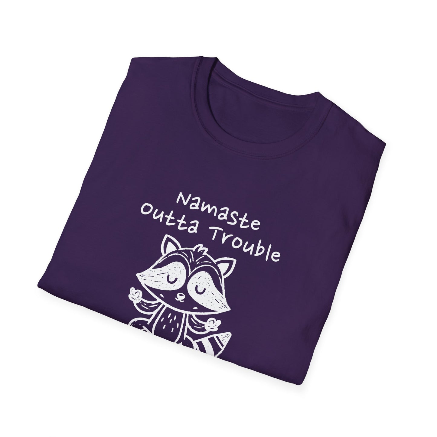 Namaste Outta Trouble Unisex Graphic T-Shirt
