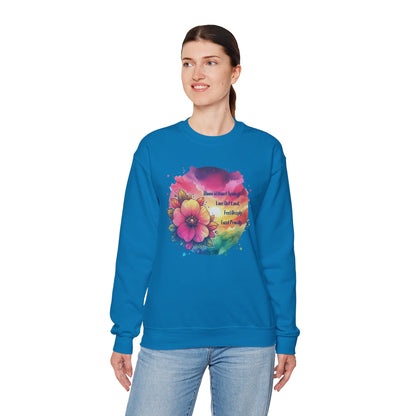 Bloom Without Apology Unisex Crewneck Sweatshirt