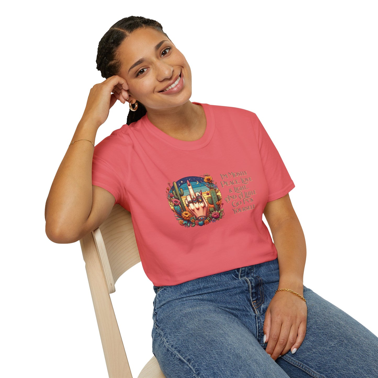 Peace, Love & Light Unisex T-Shirt