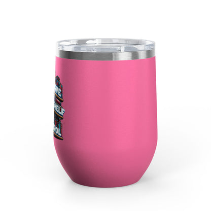No Shelf Control 12oz Insulated Wine Tumbler