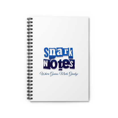Snark Notes Spiral Journal Notebook