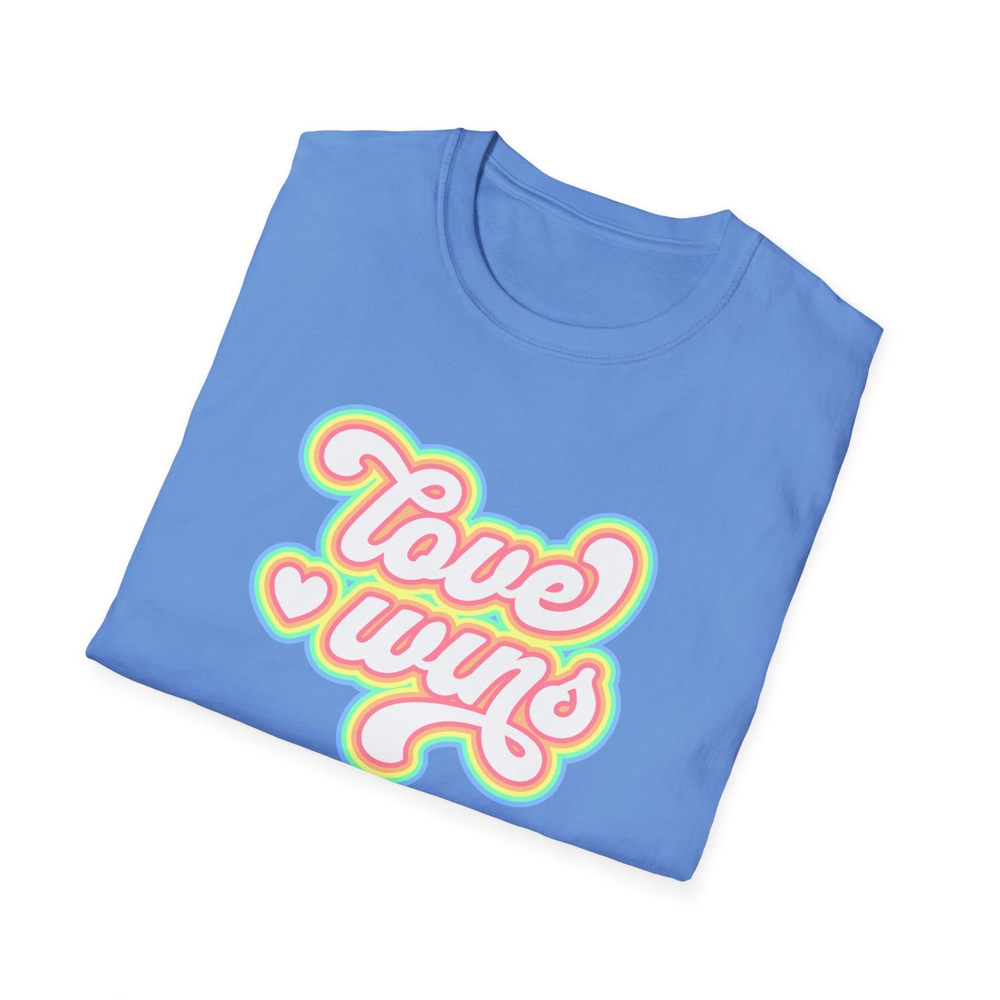 Love Wins Unisex Graphic T-Shirt