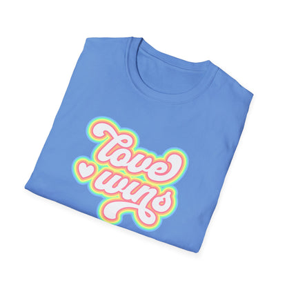 Love Wins Unisex Graphic T-Shirt