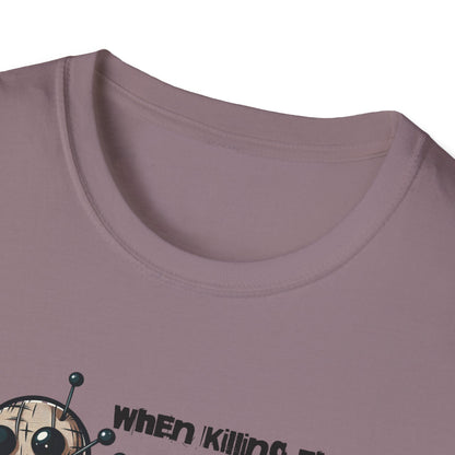 When Killing Them with Kindness Isn't Working Voodoo Doll Unisex Graphic T-Shirt
