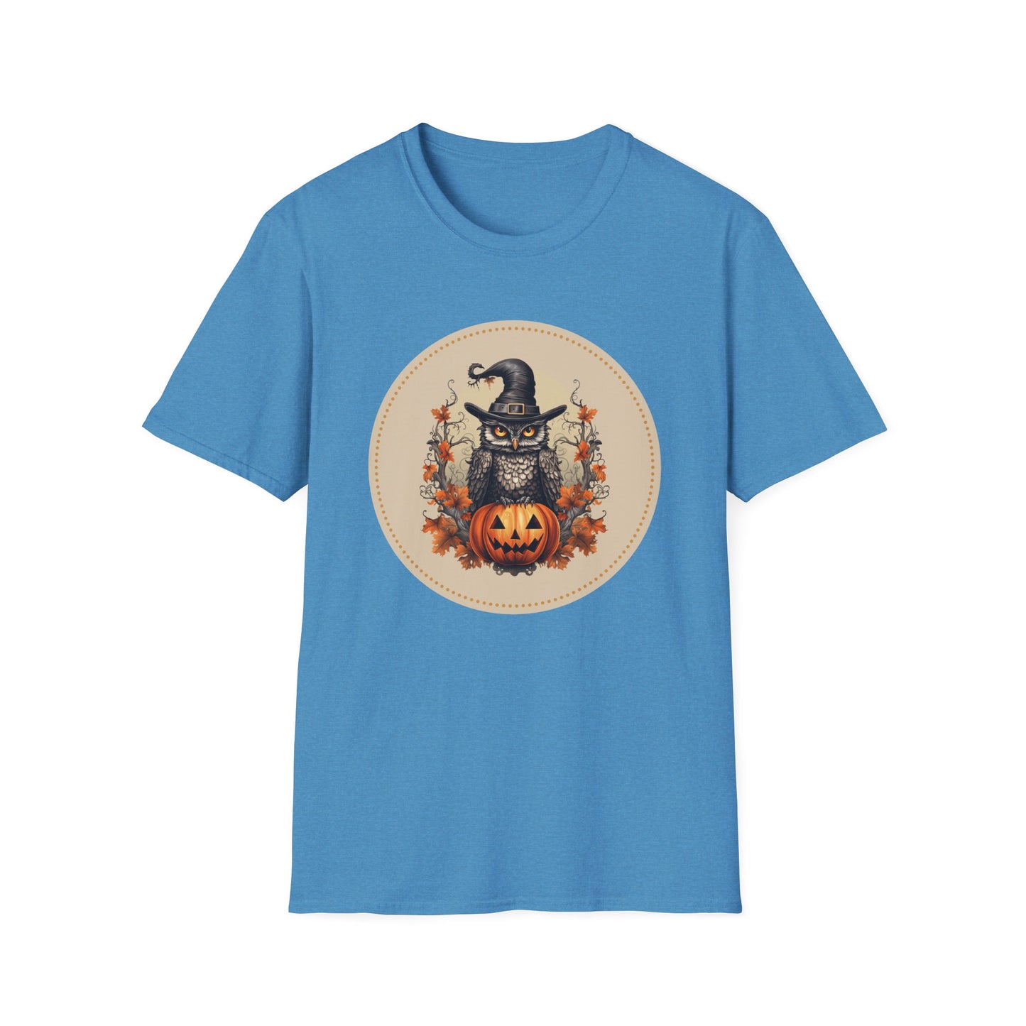 Halloween Owl Unisex Graphic T-Shirt