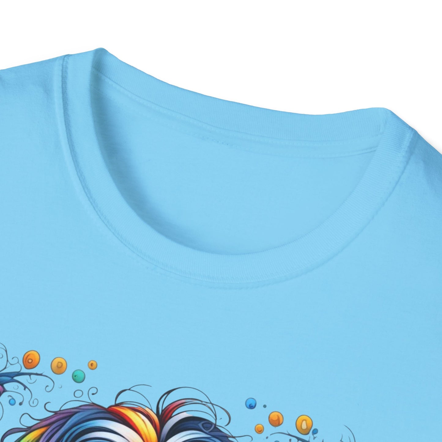 Colorful Shih Tzu Unisex Graphic T-Shirt
