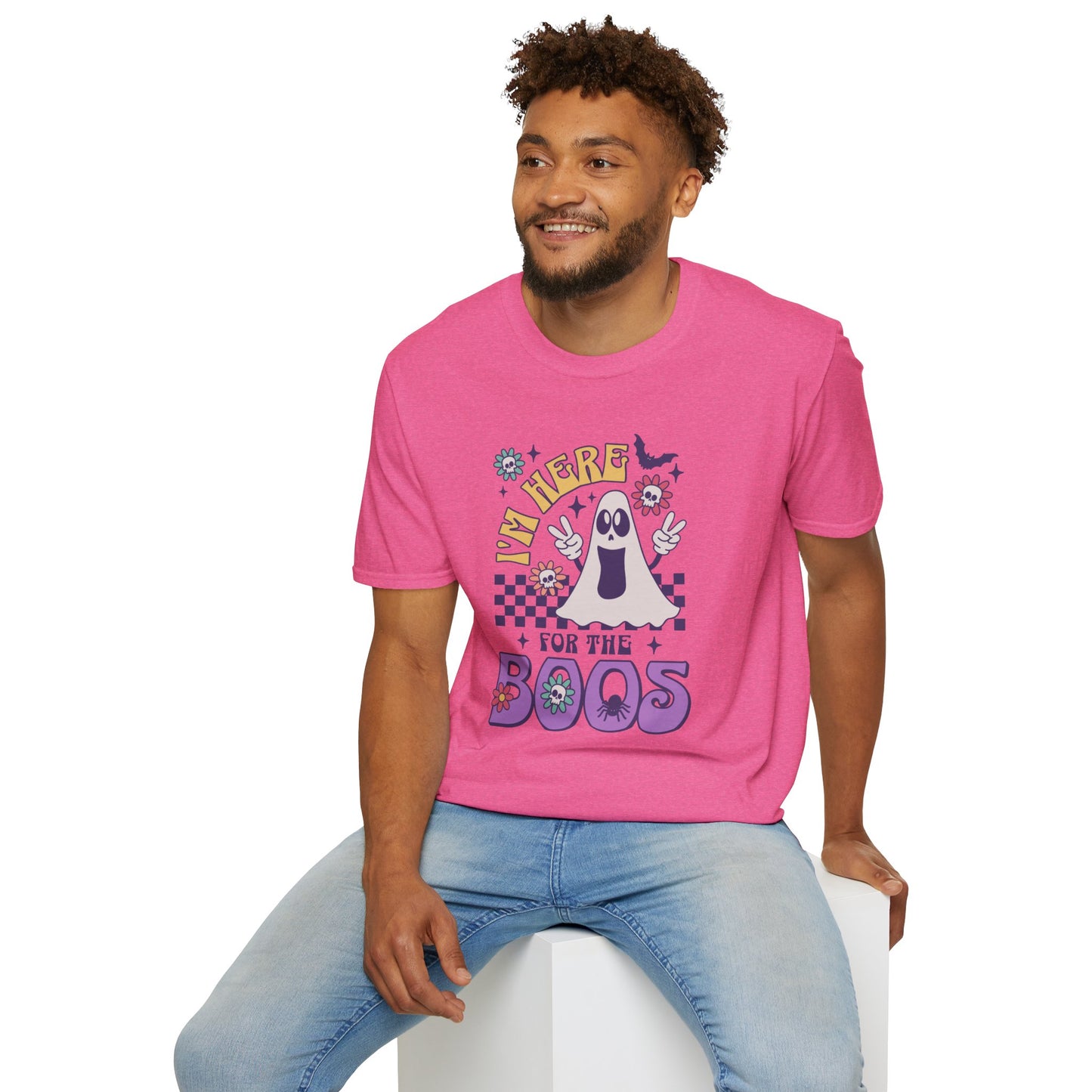 Here for the Boos Unisex Graphic T-Shirt