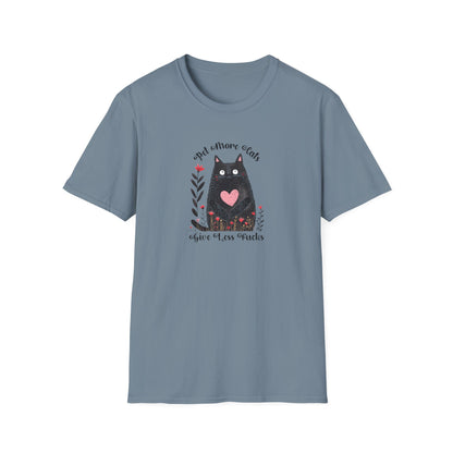 Pet More Cats Give Less F*cks Unisex T-Shirt