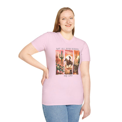 Not All Who Wander Are Lost Unisex Graphic T-Shirt