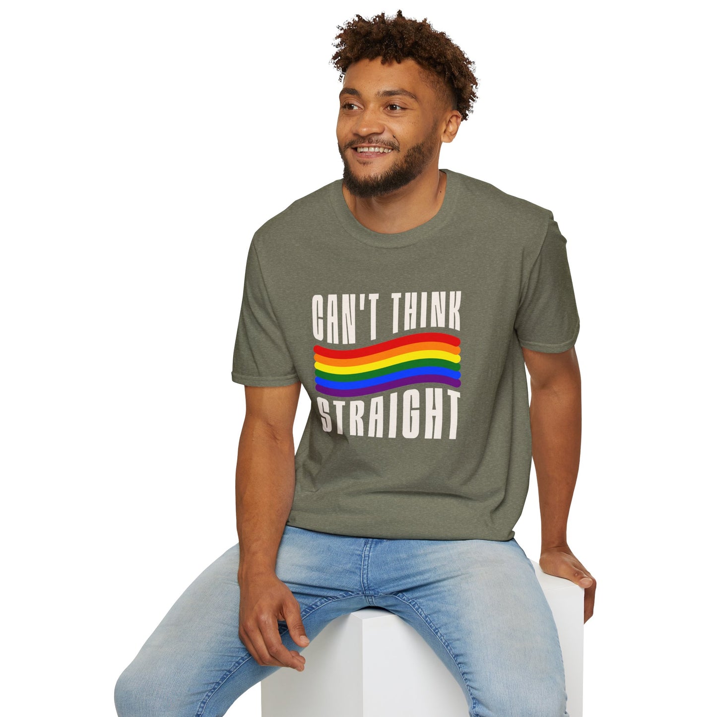 Can't Think Straight Unisex Graphic T-Shirt