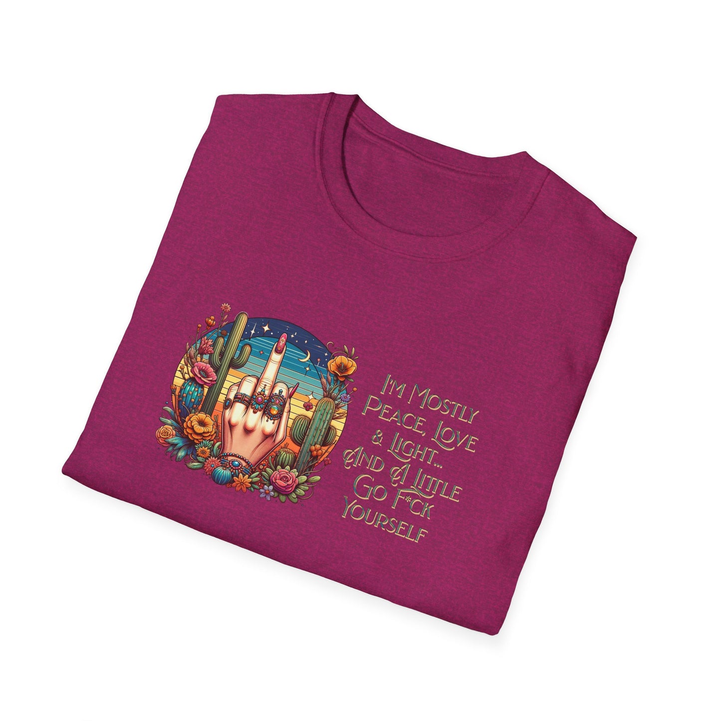 Peace, Love & Light Unisex T-Shirt
