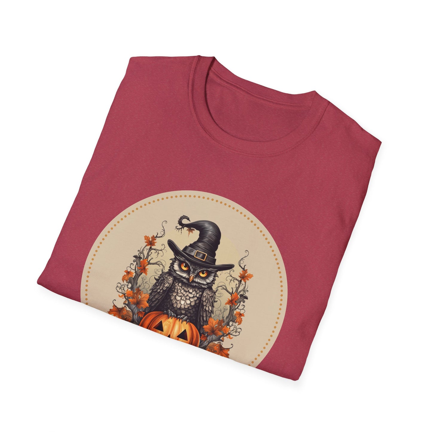 Halloween Owl Unisex Graphic T-Shirt