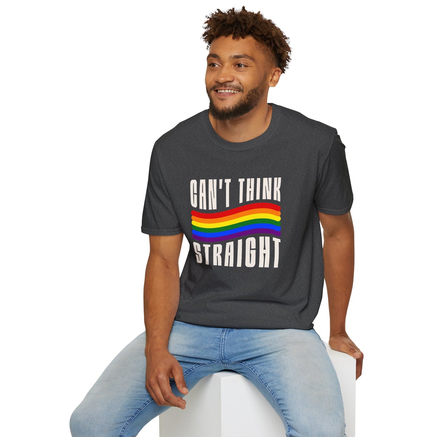 Can't Think Straight Unisex Graphic T-Shirt