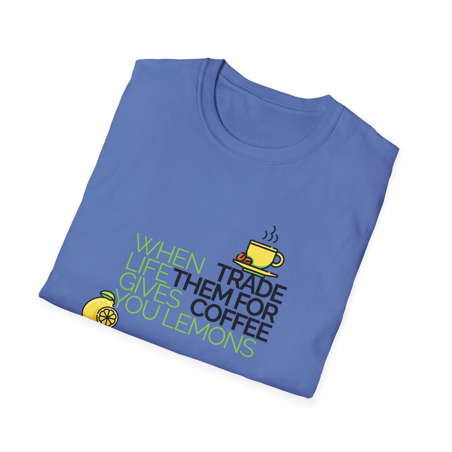 Trade Lemons for Coffee Unisex Graphic T-Shirt