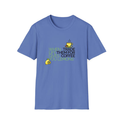 Trade Lemons for Coffee Unisex Graphic T-Shirt