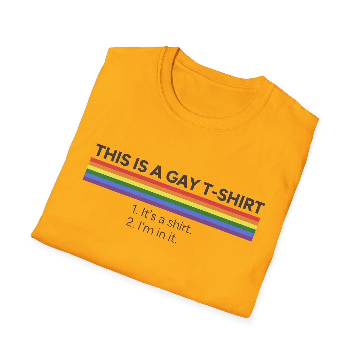 This is a Gay T-Shirt Unisex Graphic T-Shirt