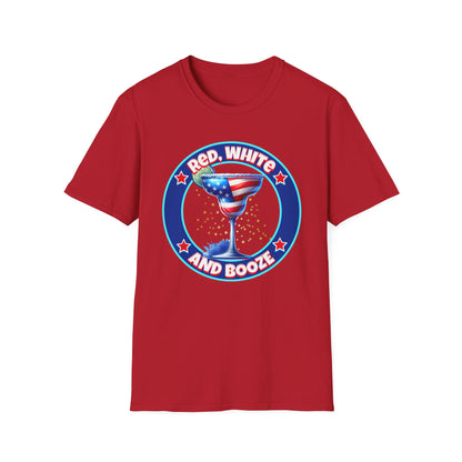 Red, White and Booze Unisex Graphic T-Shirt
