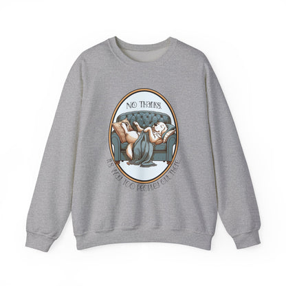 No Thanks Unisex Crewneck Sweatshirt