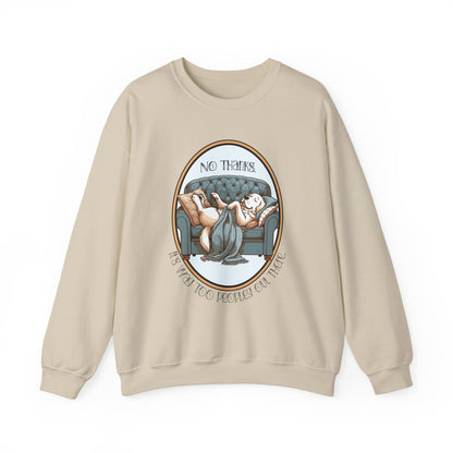 No Thanks Unisex Crewneck Sweatshirt