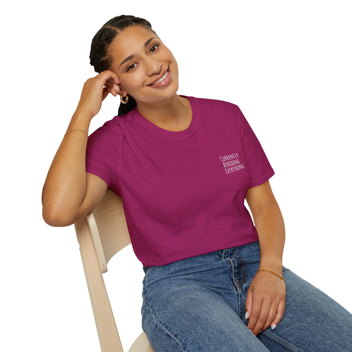 Currently Avoiding Everything Unisex T-Shirt