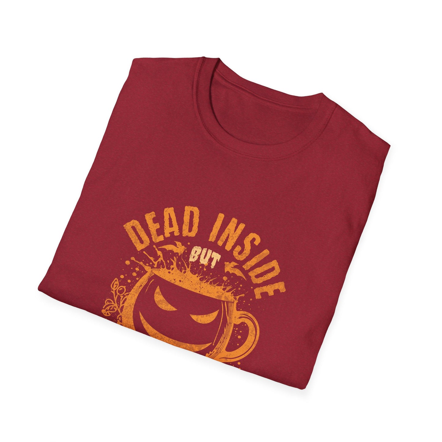 Dead Inside But Caffeinated Unisex Graphic T-Shirt