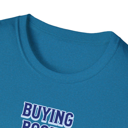 Buying Books Like I’ll Live Forever Unisex Graphic T-Shirt