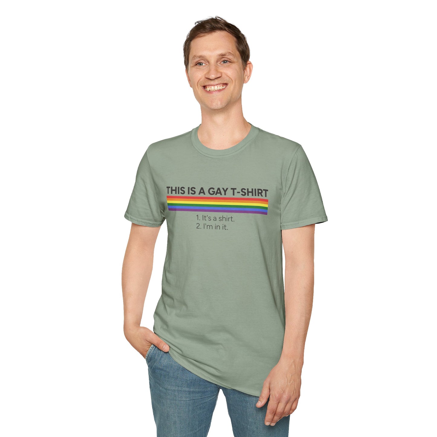 This is a Gay T-Shirt Unisex Graphic T-Shirt